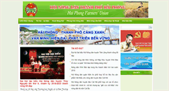 Desktop Screenshot of hoinongdanhp.org.vn